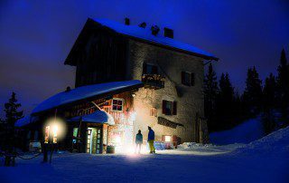 Rifugio Dosso Larici_tramonto_inverno_ph. Storytravelers